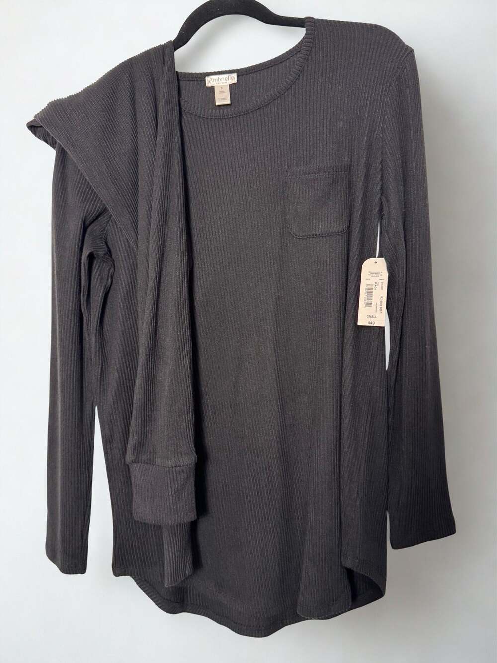 NWT- Ambrielle- pj set- soft ribbed- Small